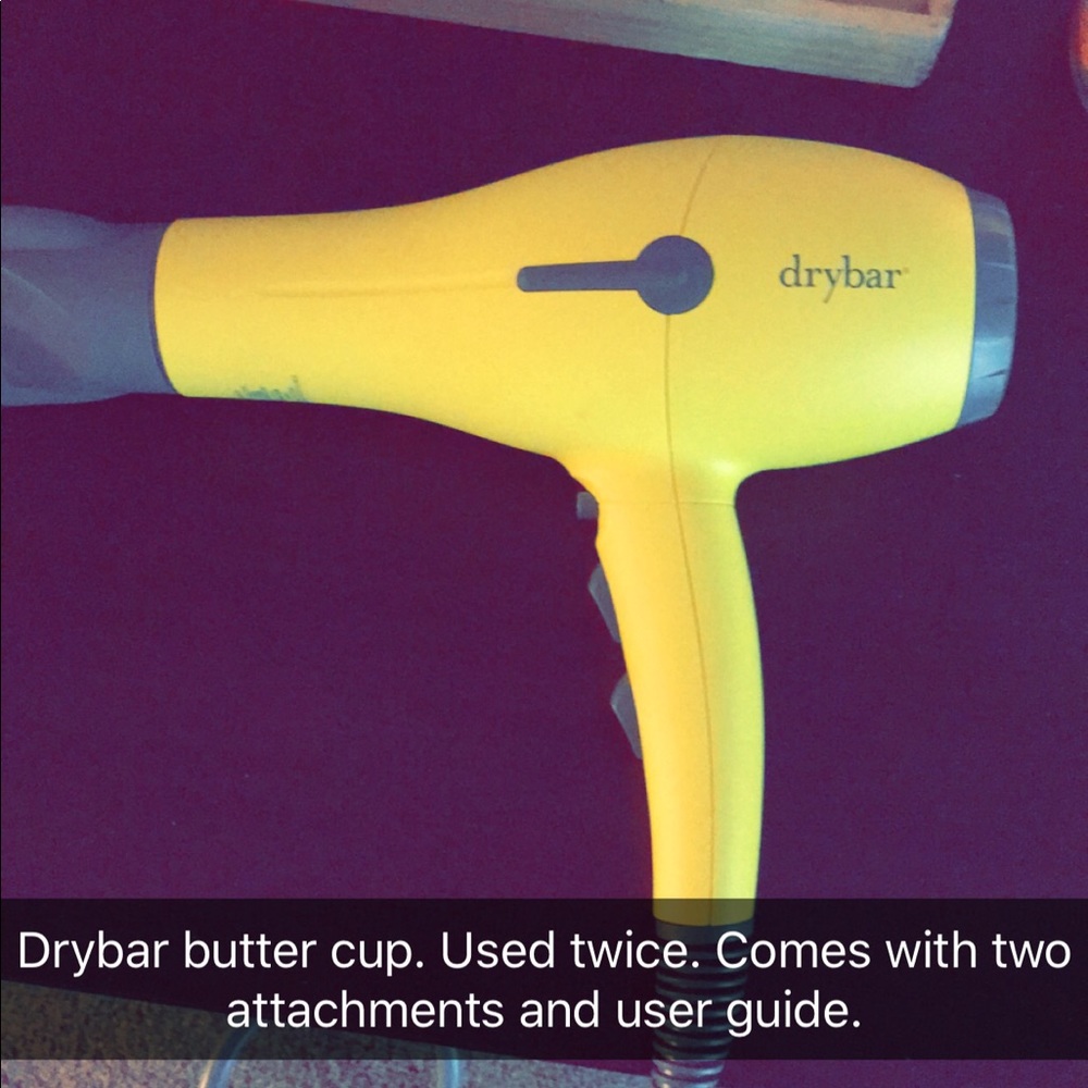 Drybar buttercup hair dryer